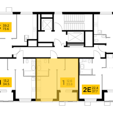 Квартира 33,8 м², 1-комнатная - изображение 2