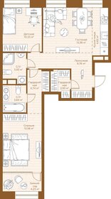 Квартира 71,4 м², 2-комнатная - изображение 1