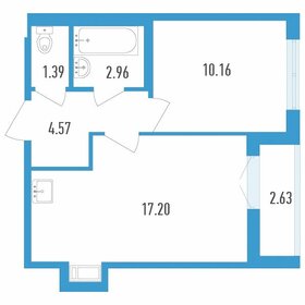 Квартира 37,6 м², 1-комнатная - изображение 1