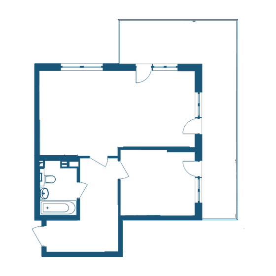 75,9 м², 2-комнатные апартаменты 24 383 926 ₽ - изображение 1