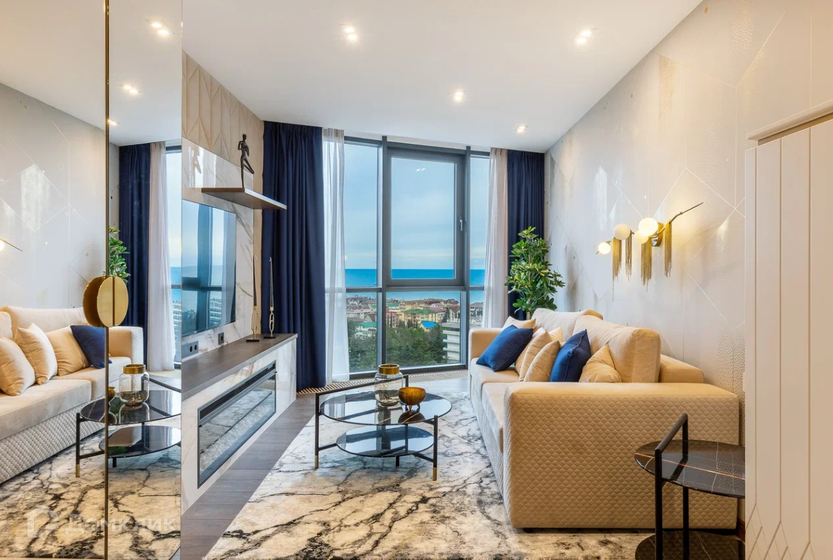 34,8 м², 1-комнатные апартаменты 42 104 520 ₽ - изображение 1