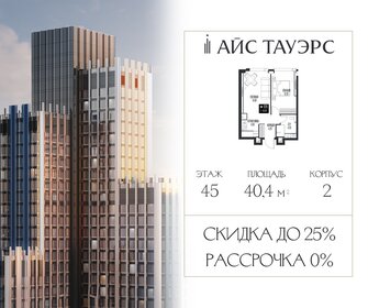 Квартира 40,4 м², 1-комнатная - изображение 1