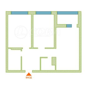 Квартира 56 м², 2-комнатная - изображение 1