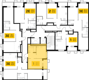 33,3 м², 1-комнатная квартира 5 400 000 ₽ - изображение 106