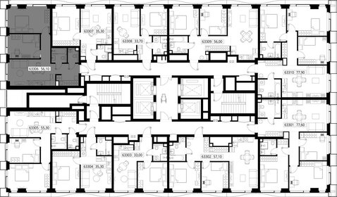 54,3 м², 2-комнатная квартира 20 446 828 ₽ - изображение 42