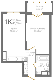 197,6 м², 1-комнатная квартира 24 950 000 ₽ - изображение 66