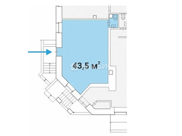 43,5 м², торговое помещение - изображение 5