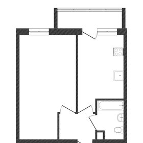 Квартира 39,5 м², 1-комнатная - изображение 1