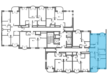 78,9 м², 3-комнатная квартира 42 960 000 ₽ - изображение 10