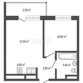 38 м², 1-комнатная квартира 4 800 000 ₽ - изображение 32