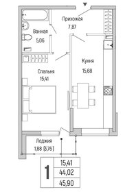 36 м², 2-комнатная квартира 6 900 000 ₽ - изображение 29