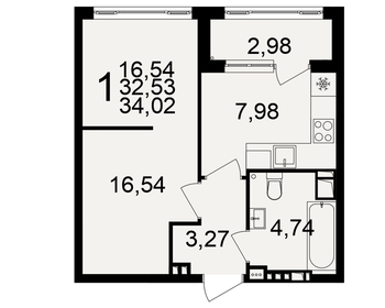40 м², 2-комнатная квартира 3 100 000 ₽ - изображение 70