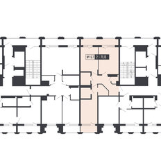 Квартира 71,1 м², 2-комнатная - изображение 3