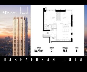 66,2 м², 2-комнатная квартира 35 000 000 ₽ - изображение 108