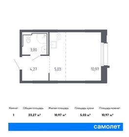 22,6 м², квартира-студия 3 995 693 ₽ - изображение 12