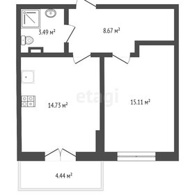 35,9 м², 1-комнатная квартира 5 868 000 ₽ - изображение 11