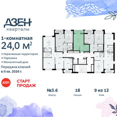 Квартира 24 м², студия - изображение 4