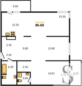 62,3 м², 3-комнатная квартира 5 850 000 ₽ - изображение 101