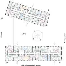 Квартира 62,2 м², 3-комнатная - изображение 2