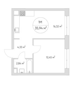 43 м², 1-комнатная квартира 14 200 000 ₽ - изображение 146