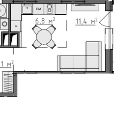 Квартира 29,2 м², студия - изображение 2
