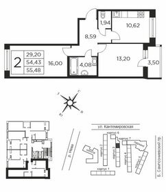 63 м², 3-комнатная квартира 14 400 000 ₽ - изображение 87