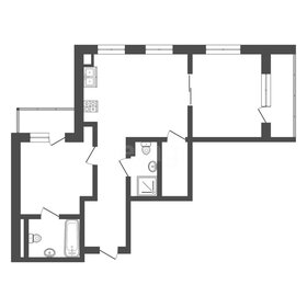 Квартира 97,6 м², 2-комнатная - изображение 1