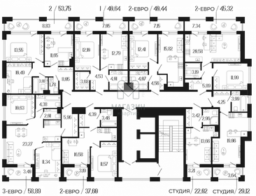 Квартира 58,9 м², 3-комнатная - изображение 2