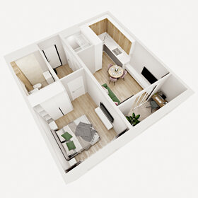 41,1 м², 1-комнатная квартира 3 300 000 ₽ - изображение 4