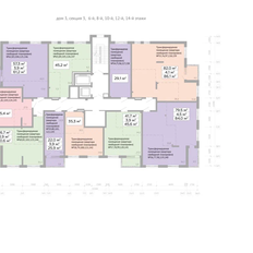 Квартира 50,6 м², студия - изображение 5