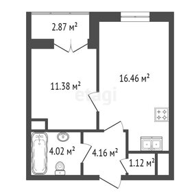 Квартира 37,1 м², 1-комнатная - изображение 1