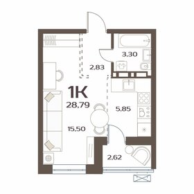 17 м², 1-комнатная квартира 3 600 000 ₽ - изображение 66