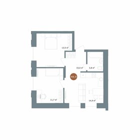 52 м², 2-комнатная квартира 30 000 ₽ в месяц - изображение 16