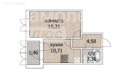 29 м², апартаменты-студия 5 650 000 ₽ - изображение 43