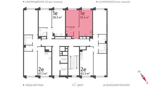 33,8 м², 1-комнатная квартира 10 899 999 ₽ - изображение 171