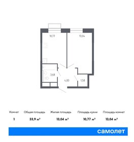 31 м², 1-комнатная квартира 4 700 000 ₽ - изображение 19