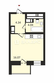 Квартира 26 м², студия - изображение 1