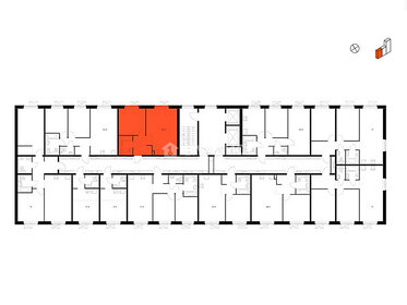 Квартира 44,2 м², 1-комнатная - изображение 2