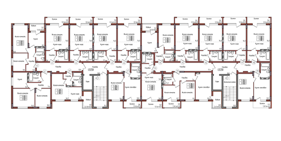 30,1 м², 1-комнатная квартира 4 602 645 ₽ - изображение 17