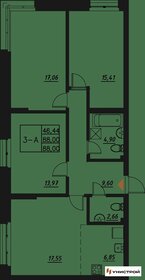 89 м², 3-комнатная квартира 14 150 000 ₽ - изображение 41