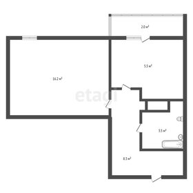 Квартира 42,6 м², 1-комнатная - изображение 1