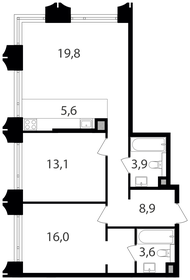 130 м², 2-комнатная квартира 71 000 000 ₽ - изображение 112