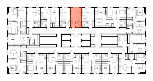 Квартира 20 м², студия - изображение 2