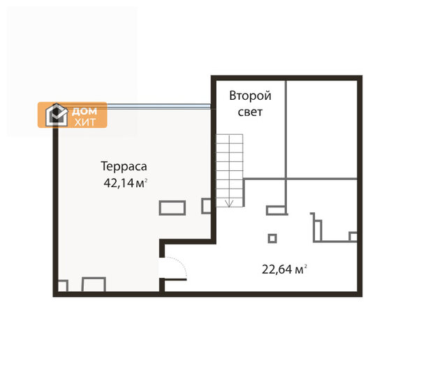 48,8 м², апартаменты-студия 21 828 240 ₽ - изображение 44
