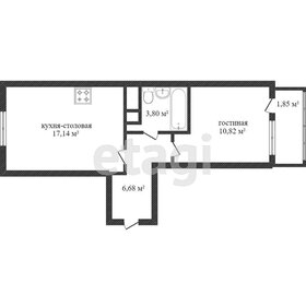 Квартира 41 м², 1-комнатная - изображение 1