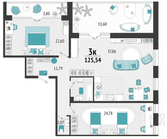 240 м², 5-комнатная квартира 14 900 000 ₽ - изображение 95