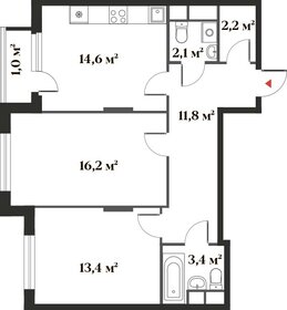 74 м², 2-комнатная квартира 13 500 000 ₽ - изображение 67