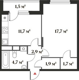 41,7 м², 1-комнатная квартира 11 217 283 ₽ - изображение 28