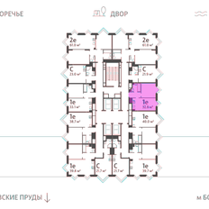 Квартира 32,8 м², 1-комнатная - изображение 2