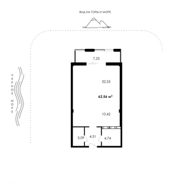 62,2 м², 1-комнатные апартаменты 23 250 620 ₽ - изображение 67